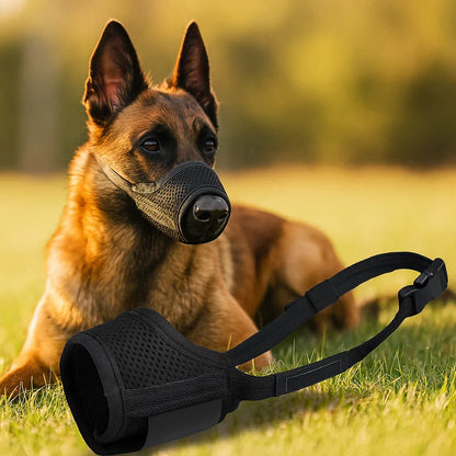 Hundemaulkorb Atmungsaktiv | Sicherer & Bequemer Maulkorb für Hunde