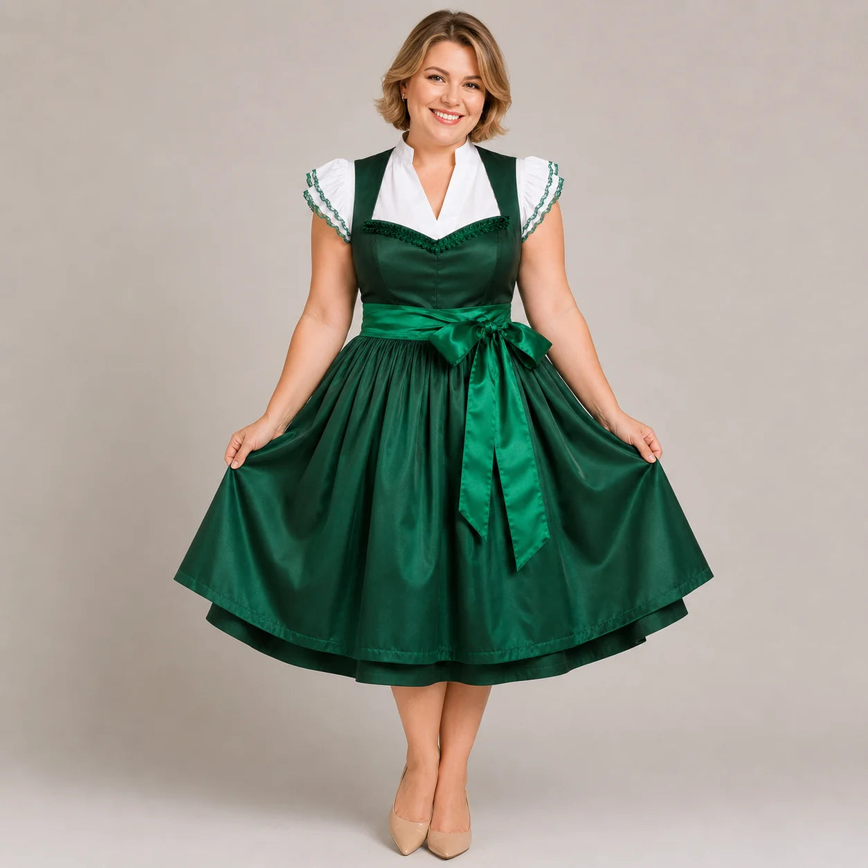 Blaues_Dirndl_Damen 