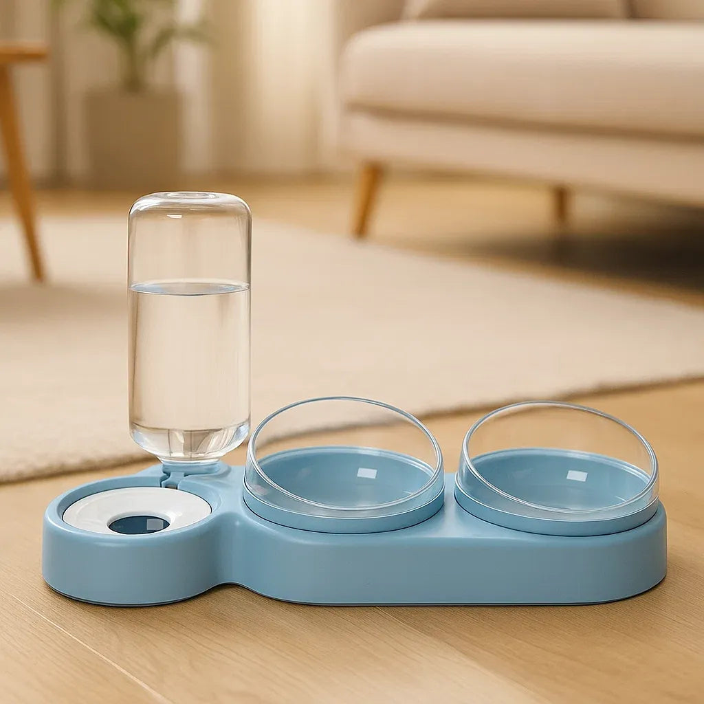 Katzennapf | automatischer Wasserspender & Futterschalem