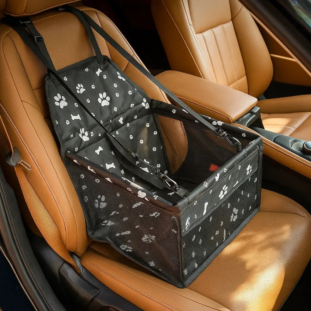 Hunde Autositz Erhöht | Sicherer & Bequemer Reisesitz für Kleine Hunde