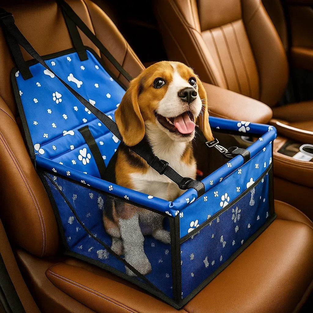 Hunde Autositz Erhöht | Sicherer & Bequemer Reisesitz für Kleine Hunde