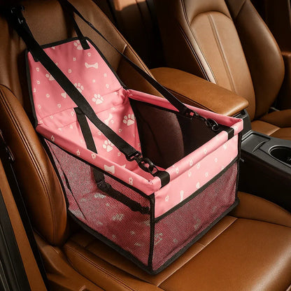 Hunde Autositz Erhöht | Sicherer & Bequemer Reisesitz für Kleine Hunde