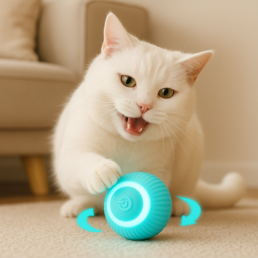 CatRoller – Der interaktive Spielball für endlosen Katzenspaß