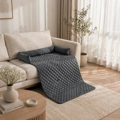 Dog bed with sofa cover | waterproof & washable with comfortable edge
