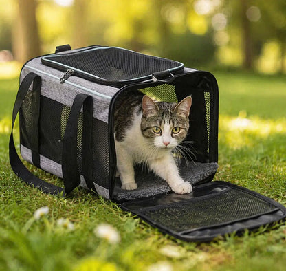Sac de transport pour chat étanche | sac de transport respirant pour chats