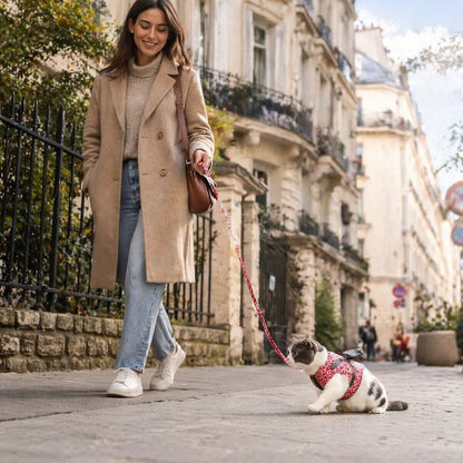 Cat harness escape-proof | With leash for walks