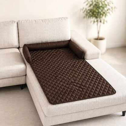 Dog bed with sofa cover | waterproof & washable with comfortable edge