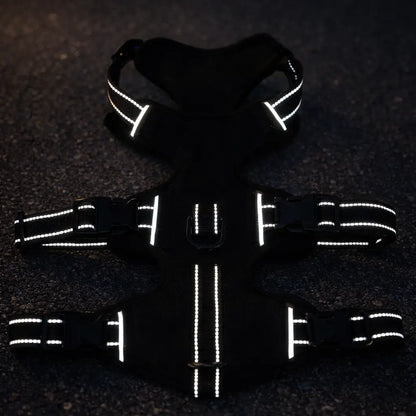 Escape-proof dog harness | Adjustable & padded safety harness