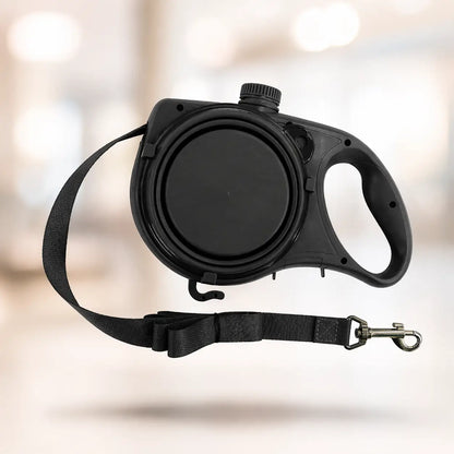 3-in-1 Dog Leash with Water Bottle & Waste Bag Dispenser