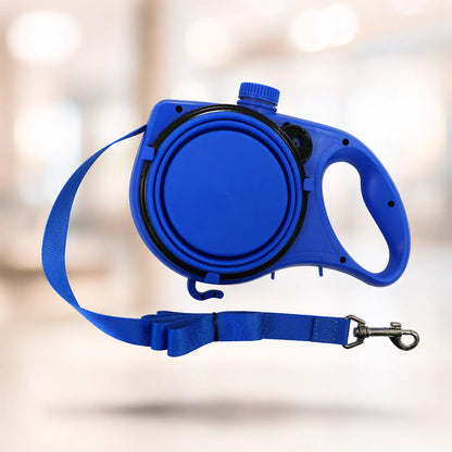 3-in-1 Dog Leash with Water Bottle & Waste Bag Dispenser