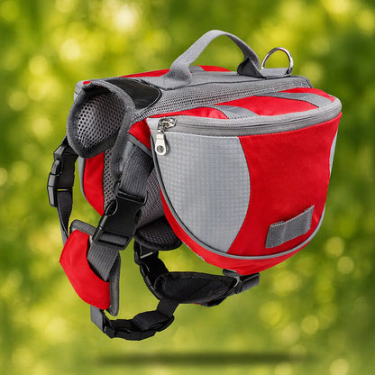 Dog bag & bowl | breathable, reflective & comfortable