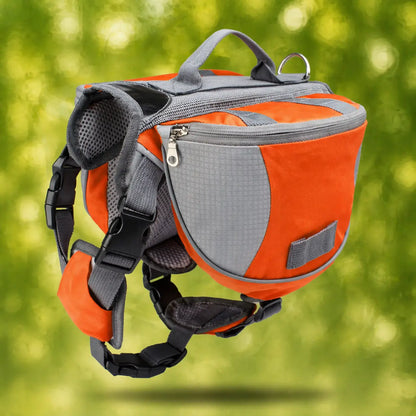 Dog bag & bowl | breathable, reflective & comfortable