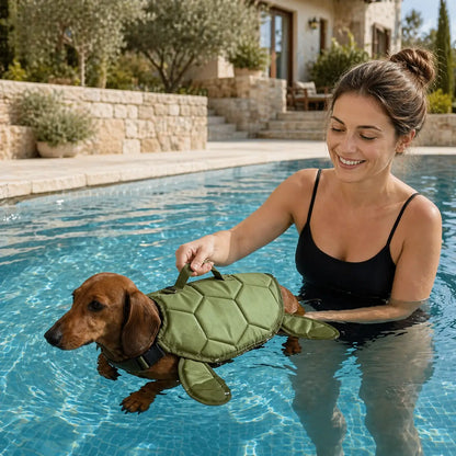 Dog Life Jacket | Swimming Aid with Buoyancy & Handle