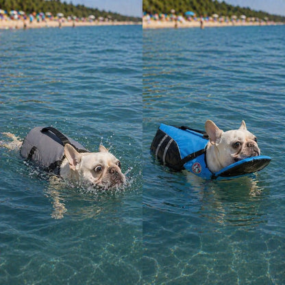 Dog Life Jacket with Handle | Secure Buoyancy & Visibility