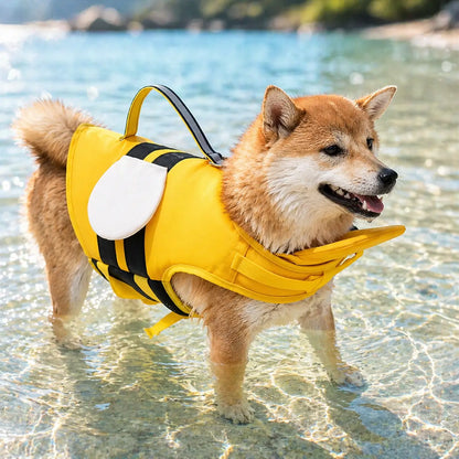 Gilet de sauvetage pour chien abeille | Sûr & réglable