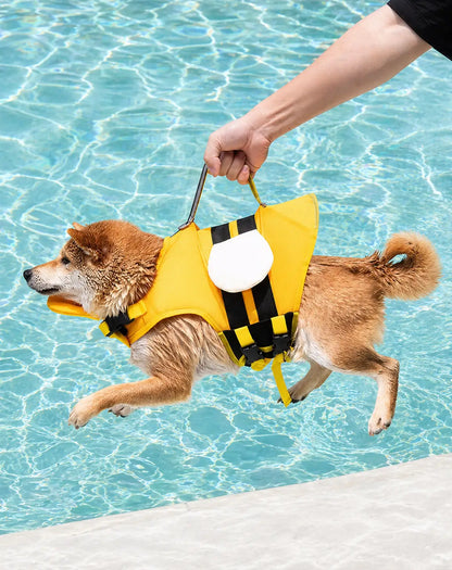 Gilet de sauvetage pour chien abeille | Sûr & réglable