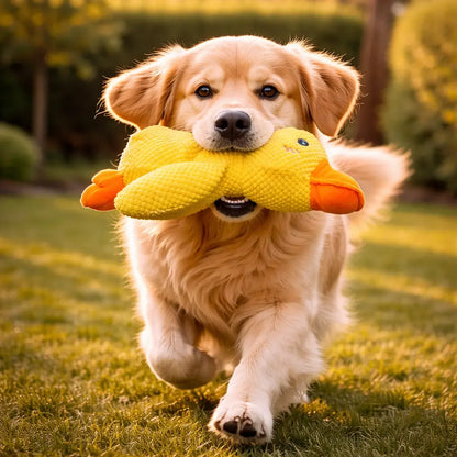 PowerDuck – Indestructible Squeaky Toy for Strong Dogs