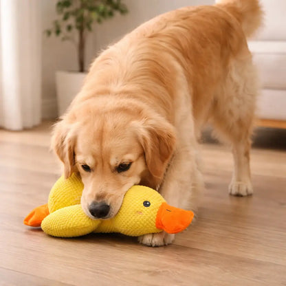 PowerDuck – Indestructible Squeaky Toy for Strong Dogs