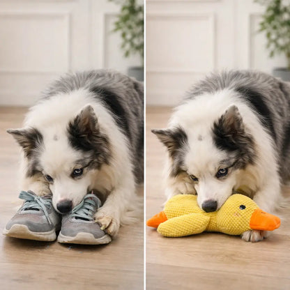 PowerDuck – Indestructible Squeaky Toy for Strong Dogs