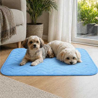 Tapis rafraîchissant pour chien lavable | Refroidissement immédiat & antidérapant