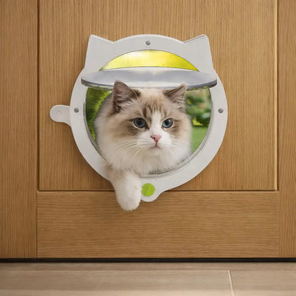 Cat flap with magnetic closure | 4-way locking & secure installation