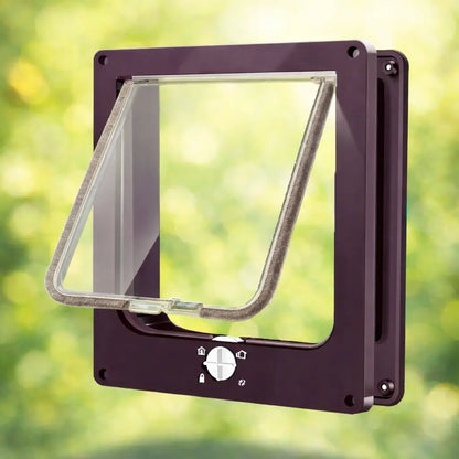 Cat flap with 4-way locking | Safe & Easy to Install