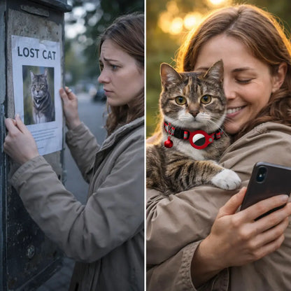 FreedomSafe | GPS Cat Collar with AirTag Holder
