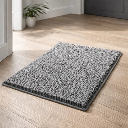 Dirt-catching mat for dogs Gray | Highly absorbent & quick-drying for home