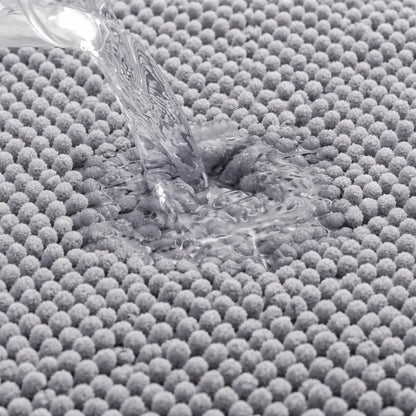 Dirt-catching mat for dogs Gray | Highly absorbent & quick-drying for home