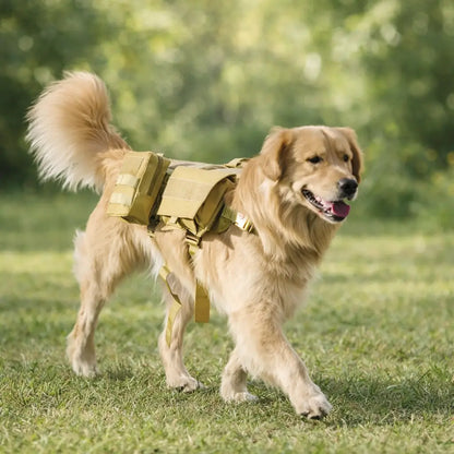 Tactical Dog Harness with Pockets | Modular Training Vest