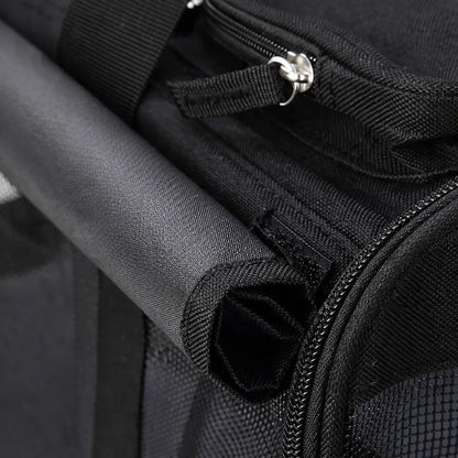 Dog carrier bag with wheels | 3-in-1 travel bag for journeys