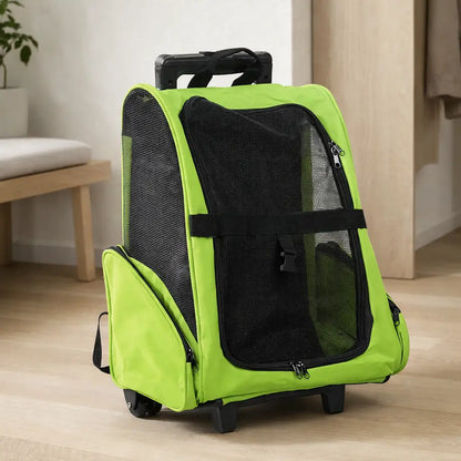 Cat Carrier Bag & Dog Carrier Bag | With Wheels & Foldable