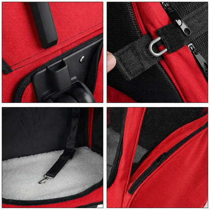 Cat Carrier Bag & Dog Carrier Bag | With Wheels & Foldable