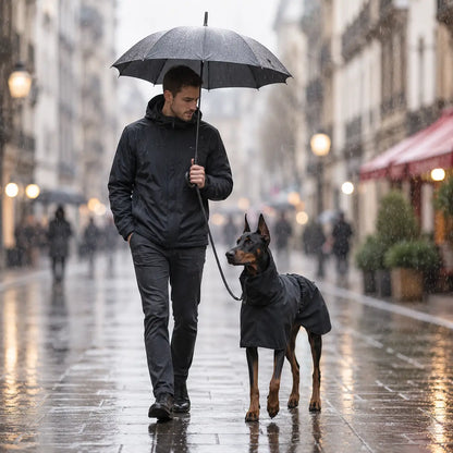 Hundemantel wasserdicht | Hunde-Regenmantel für Herbst & Winter