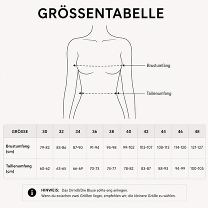 Dirndlbluse Damen Rot | Hochgeschlossen mit floraler Stickere