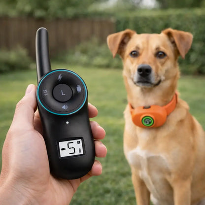 Anti-Bell Hunde Halsband mit Fernbedienung | Wasserdicht & USB