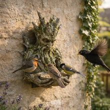 Tree Face Bird Feed Station | Weatherproof & Decorative