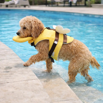 Gilet de sauvetage pour chien abeille | Sûr & réglable
