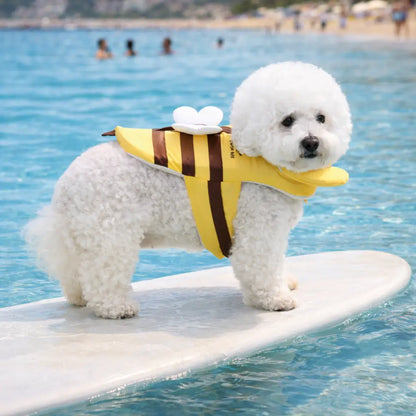 Gilet de sauvetage pour chien abeille | Sûr & réglable