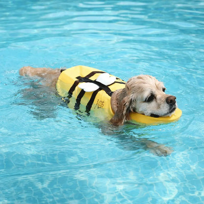 Gilet de sauvetage pour chien abeille | Sûr & réglable