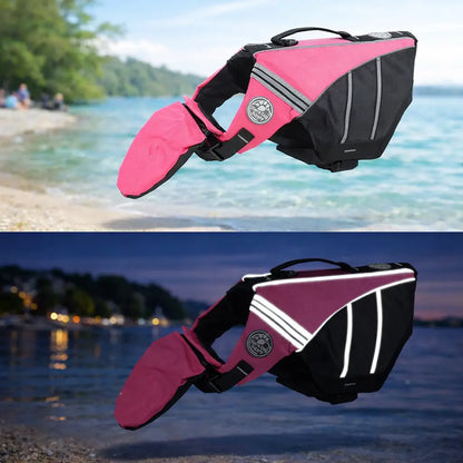 Dog Life Jacket with Handle | Secure Buoyancy & Visibility