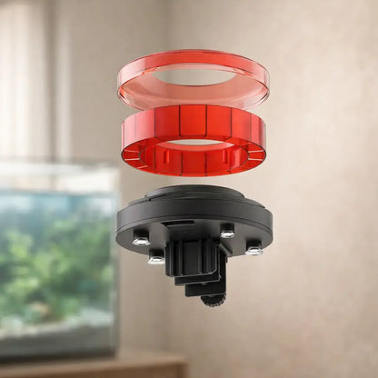 Distributeur automatique de nourriture pour aquarium | 16 compartiments & minuterie LED