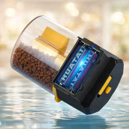 Distributeur de nourriture pour aquarium avec minuterie | Mode 12/24h