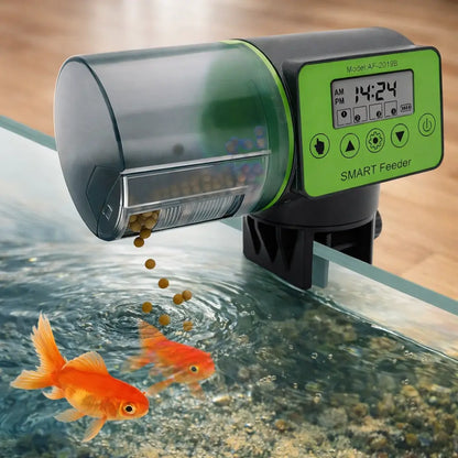 Distributeur automatique de nourriture pour aquarium 200ml avec LCD