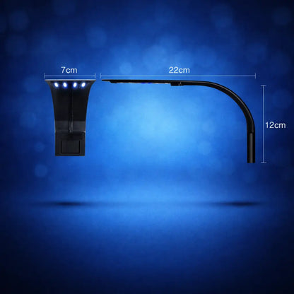 Lampe LED pour aquarium 10W IPX7 clip | Prise UE