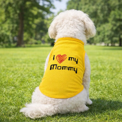 T-shirt pour chien d'été respirant | vêtements légers pour chien