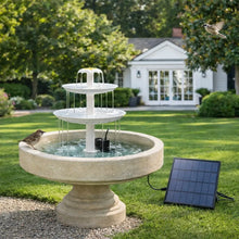 Solar Fountain 3.5W | 3-level Bird Bath