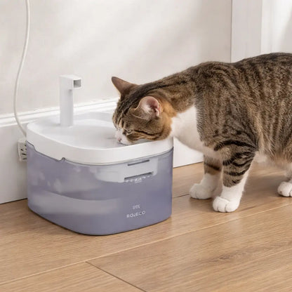 Cat Drinking Fountain 1.5L | Quiet & 2 Modes USB