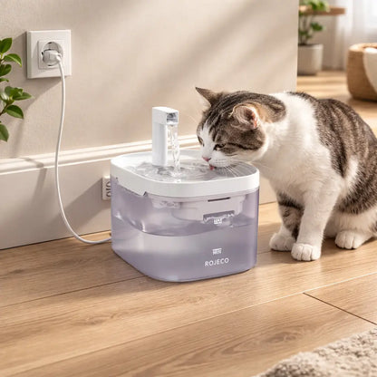 Cat Drinking Fountain 1.5L | Quiet & 2 Modes USB