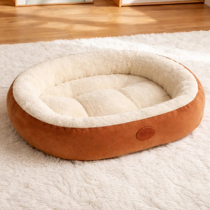 Hundebett Reisebett Flauschig | Waschbar & Rutschfest